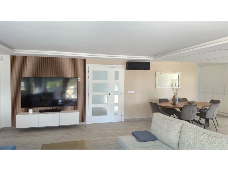 Pool area in villa for sale in Alfas del Pi