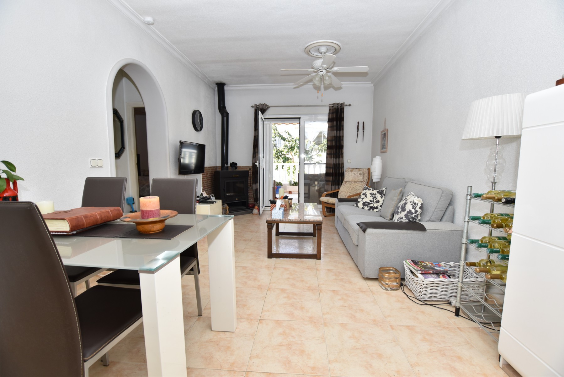 Exterior view in villa for sale in Algorfa
