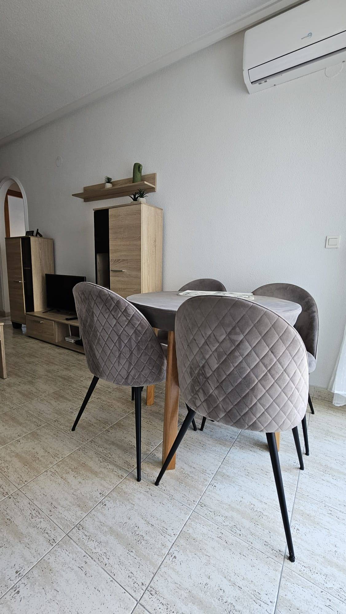 Pool area in penthouse for sale in Torrevieja