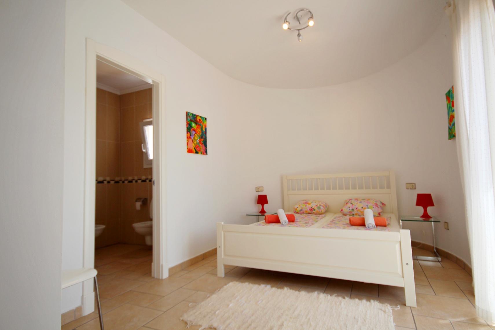 Bathroom in villa for sale in javea