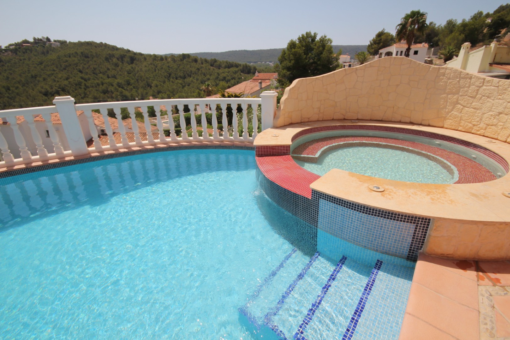 Dining area in villa for sale in javea