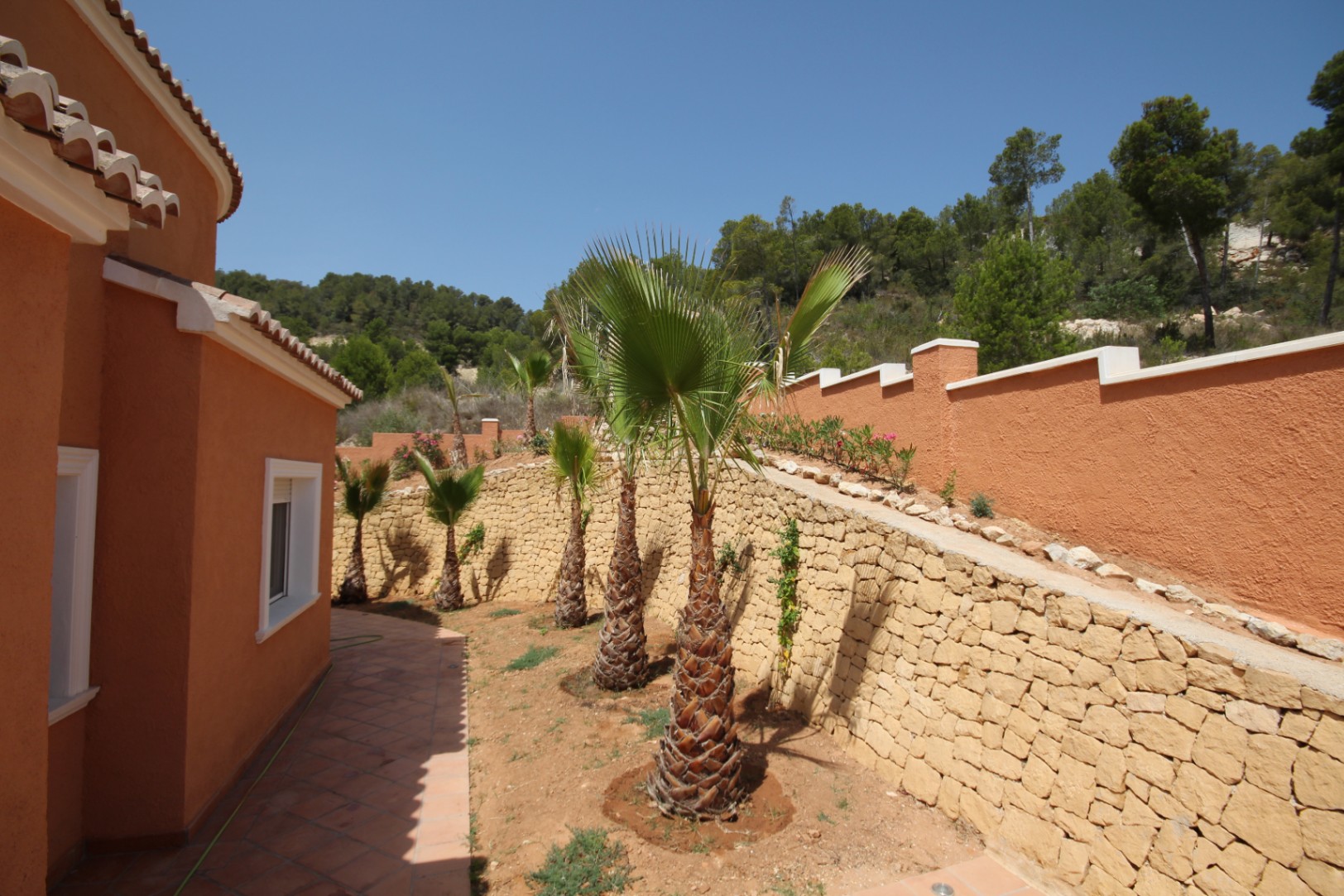 Garden in villa for sale in javea