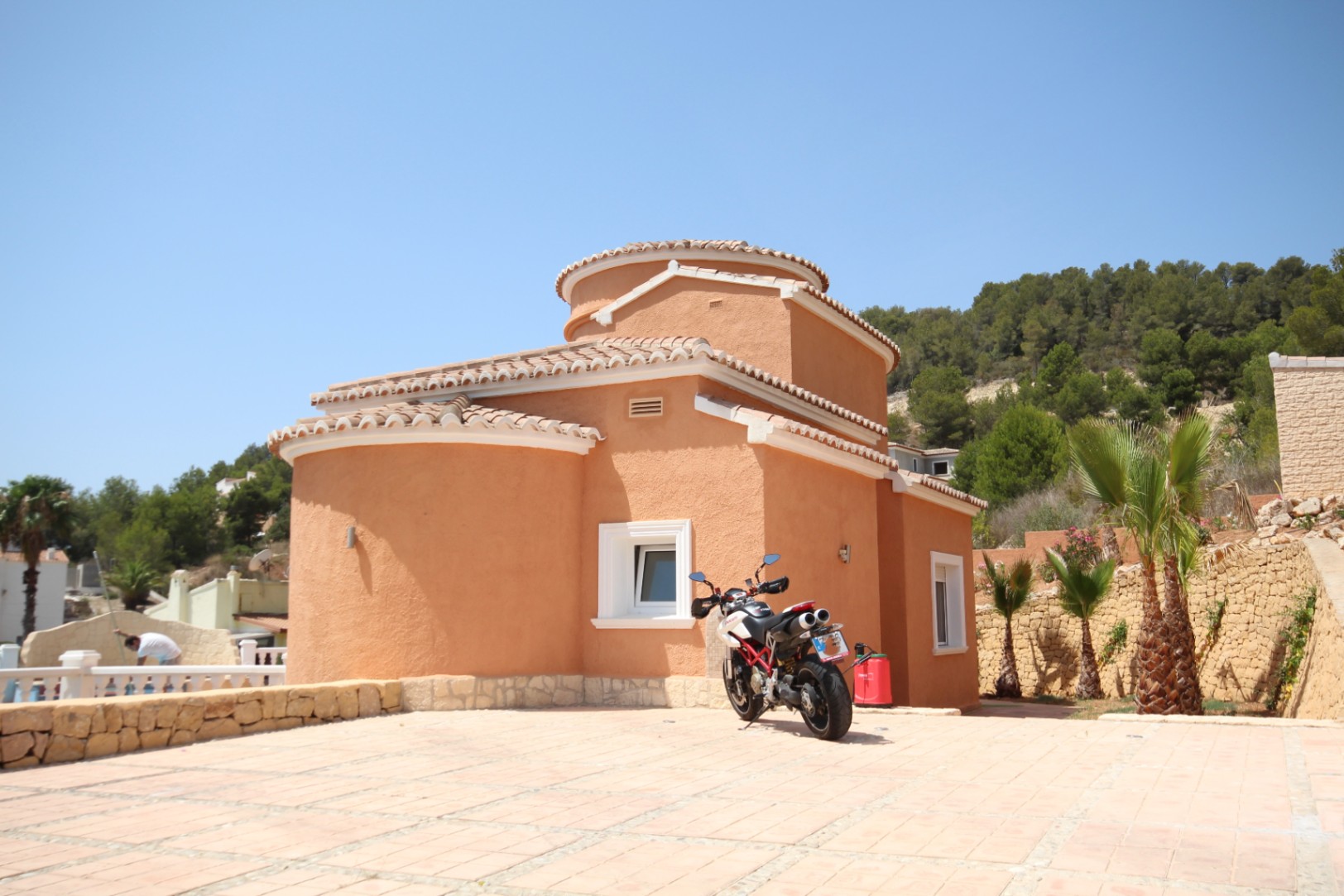 Dining area in villa for sale in javea