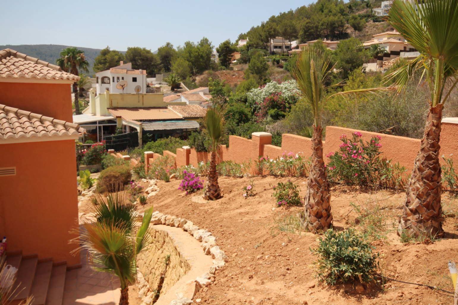 Exterior view in villa for sale in javea