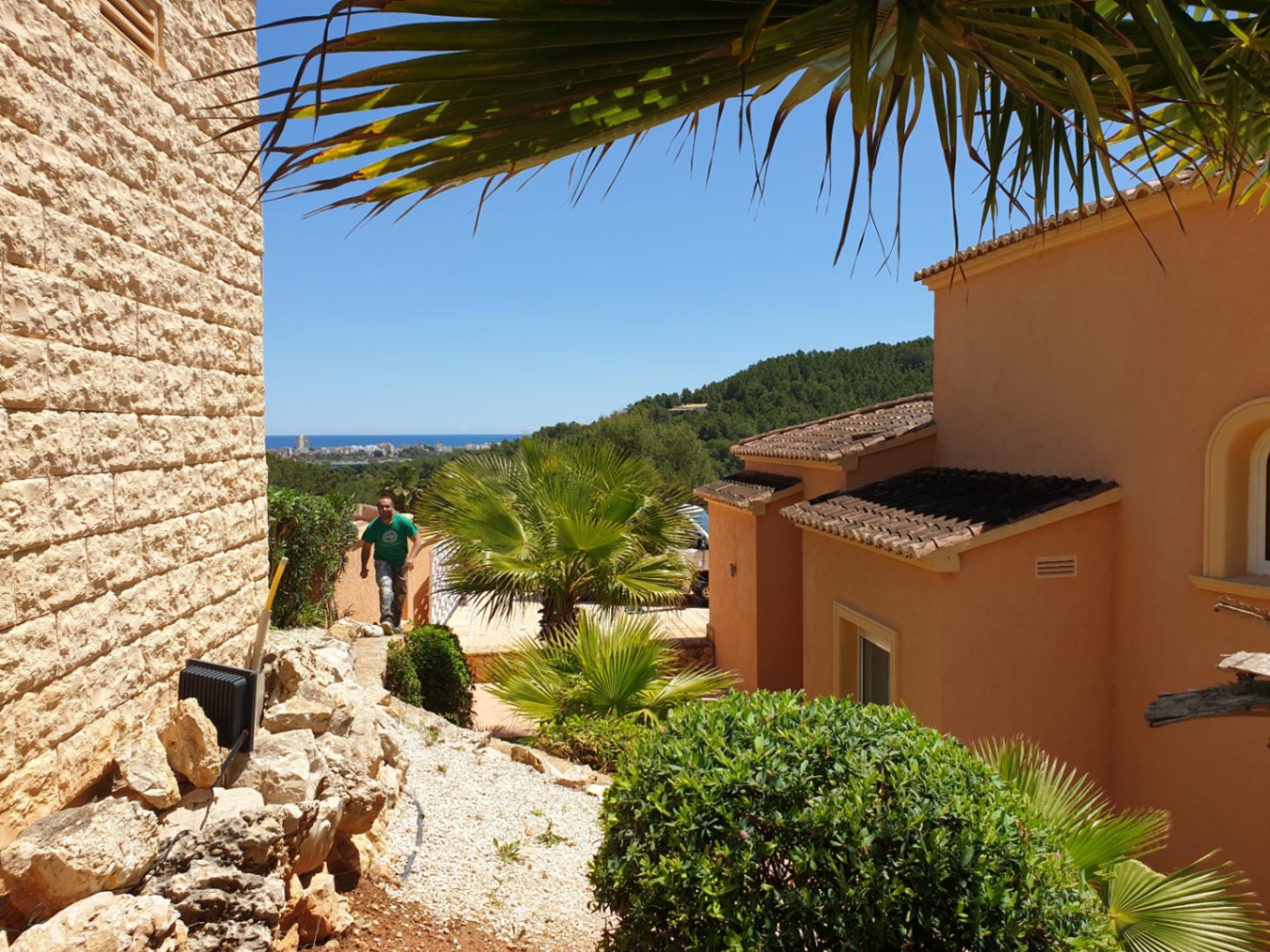Bathroom in villa for sale in javea