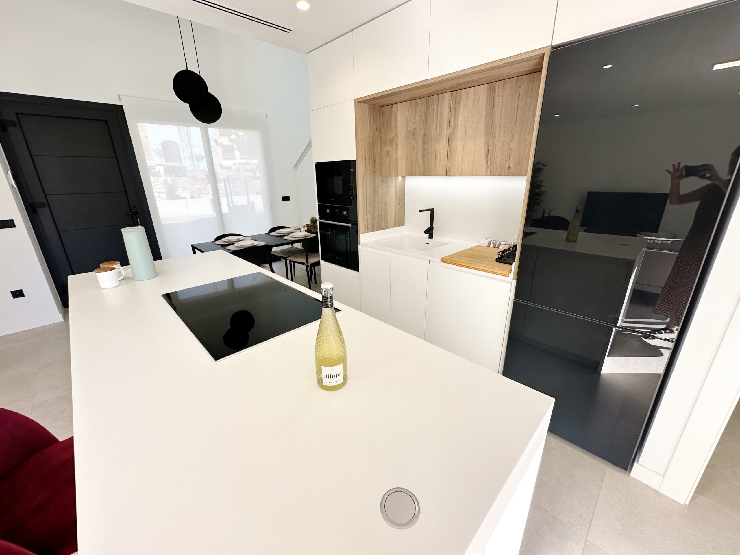 Kitchen in villa for sale in Santa Rosalia Resort
