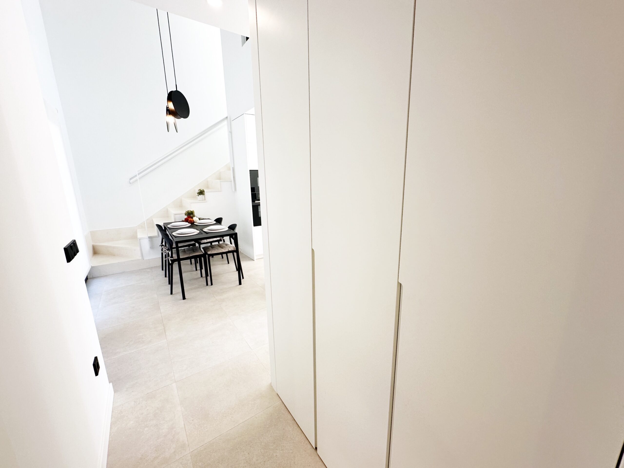 Terrace in villa for sale in Santa Rosalia Resort