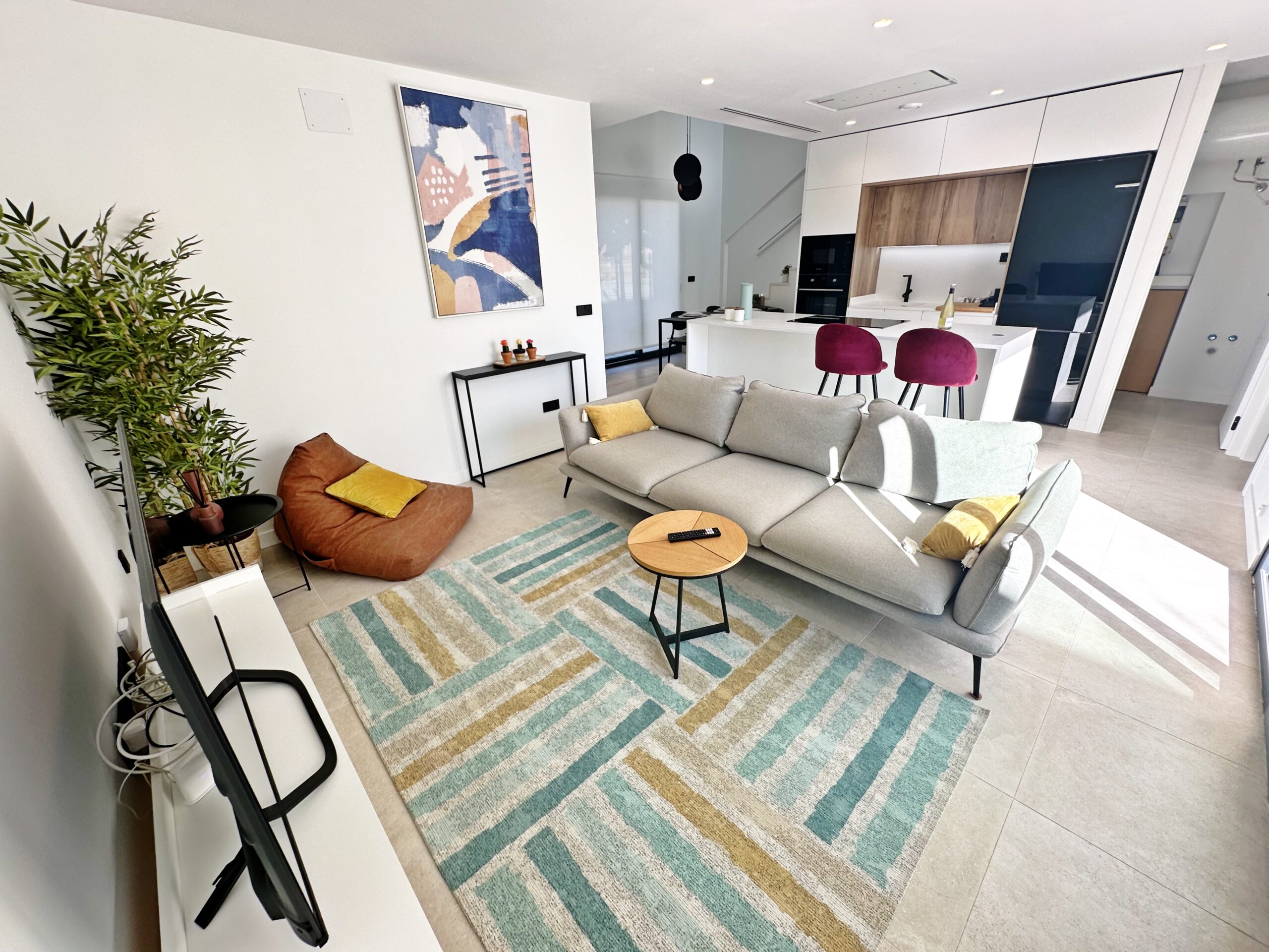 Dining area in villa for sale in Santa Rosalia Resort