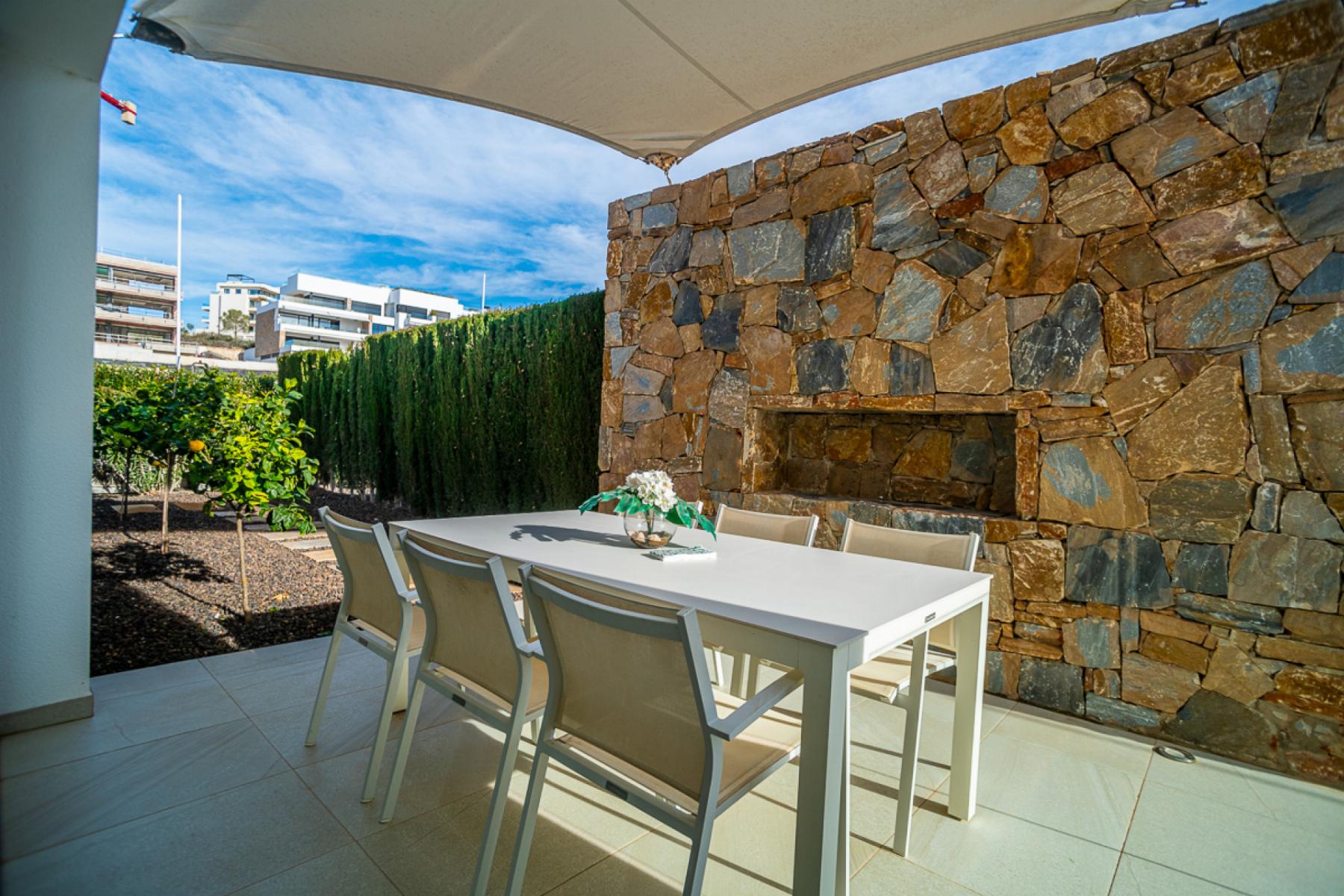 Living room in villa for sale in Orihuela Costa