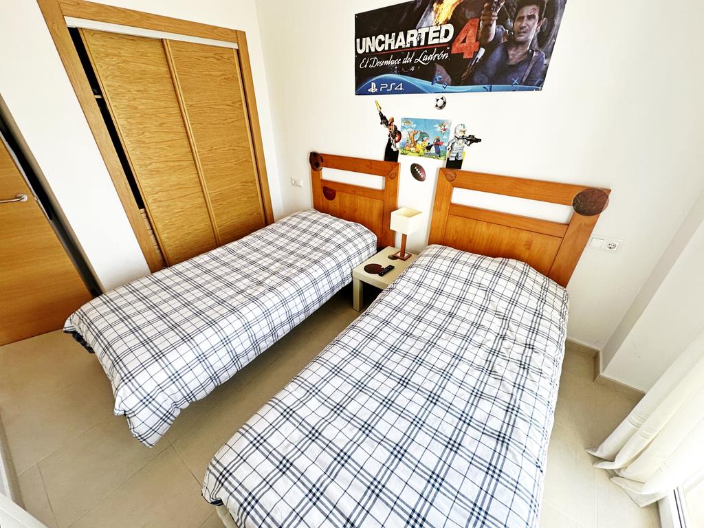 Dining area in apartment for sale in Hacienda Riquelme Golf Resort