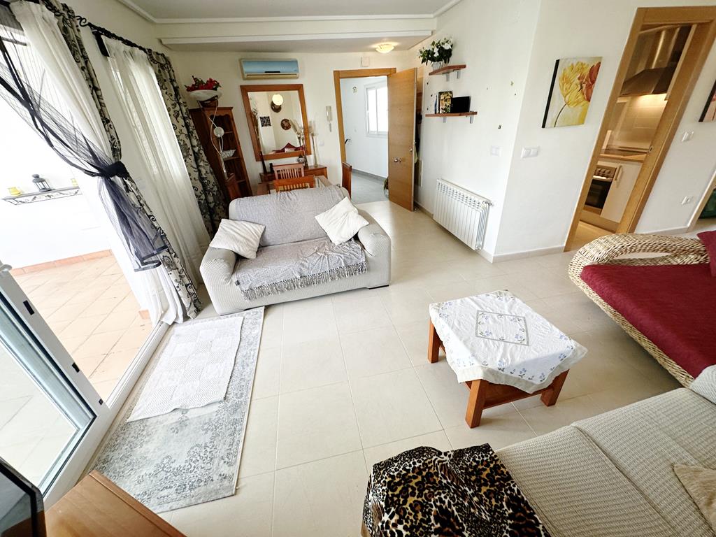 Kitchen in apartment for sale in Hacienda Riquelme Golf Resort