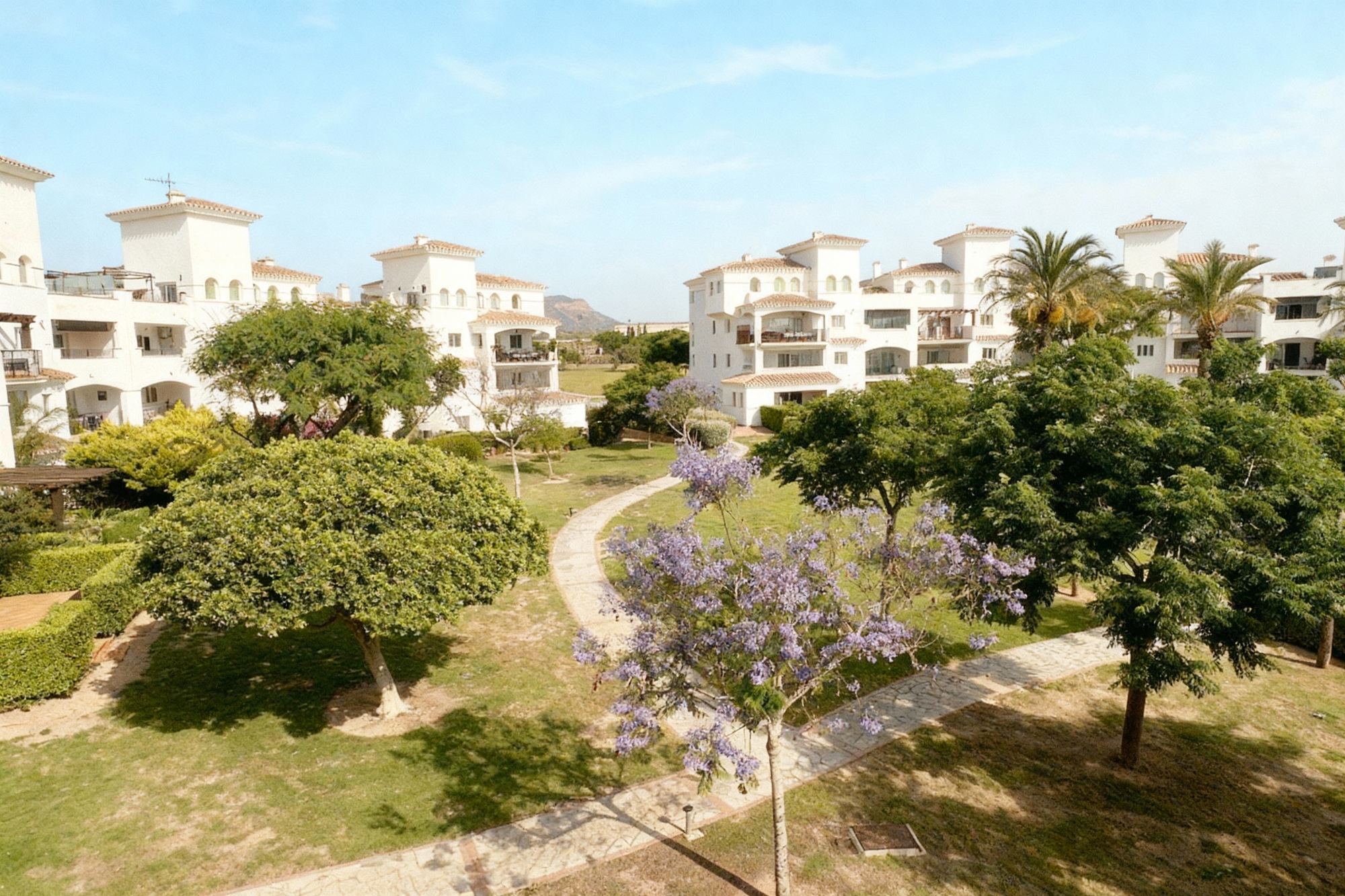 Exterior view in apartment for sale in Hacienda Riquelme Golf Resort