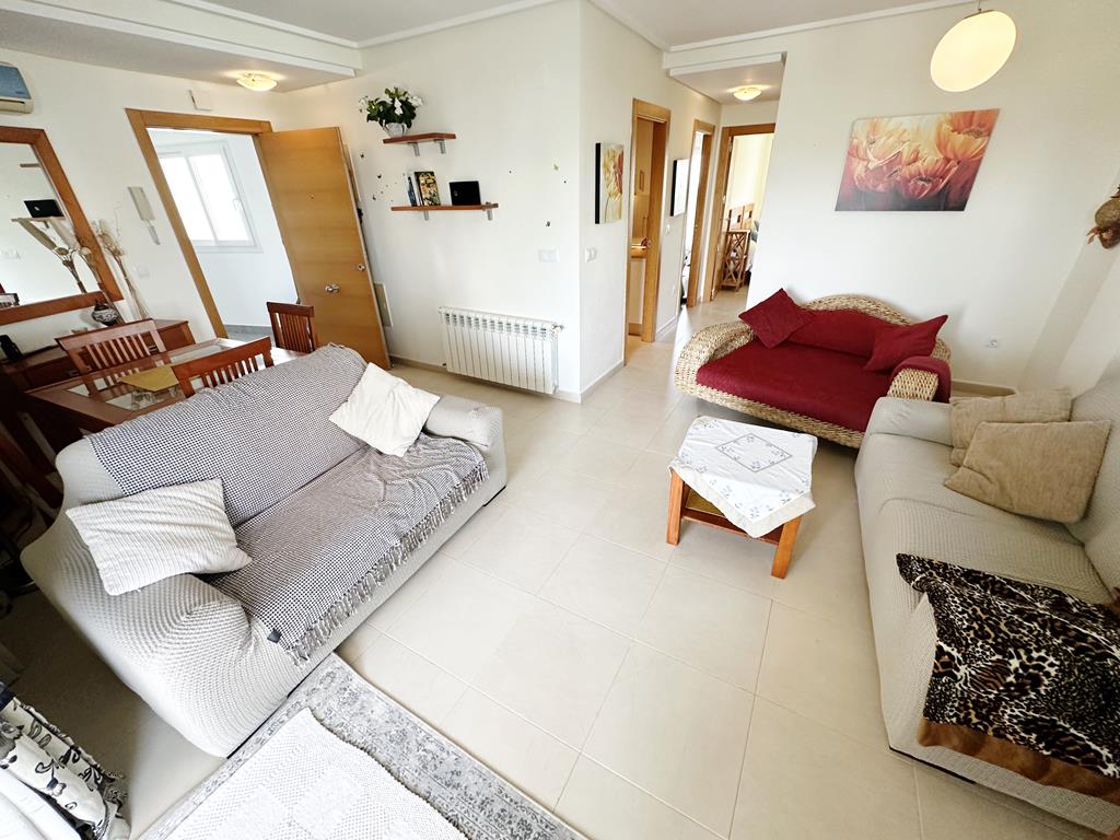 Bedroom in apartment for sale in Hacienda Riquelme Golf Resort