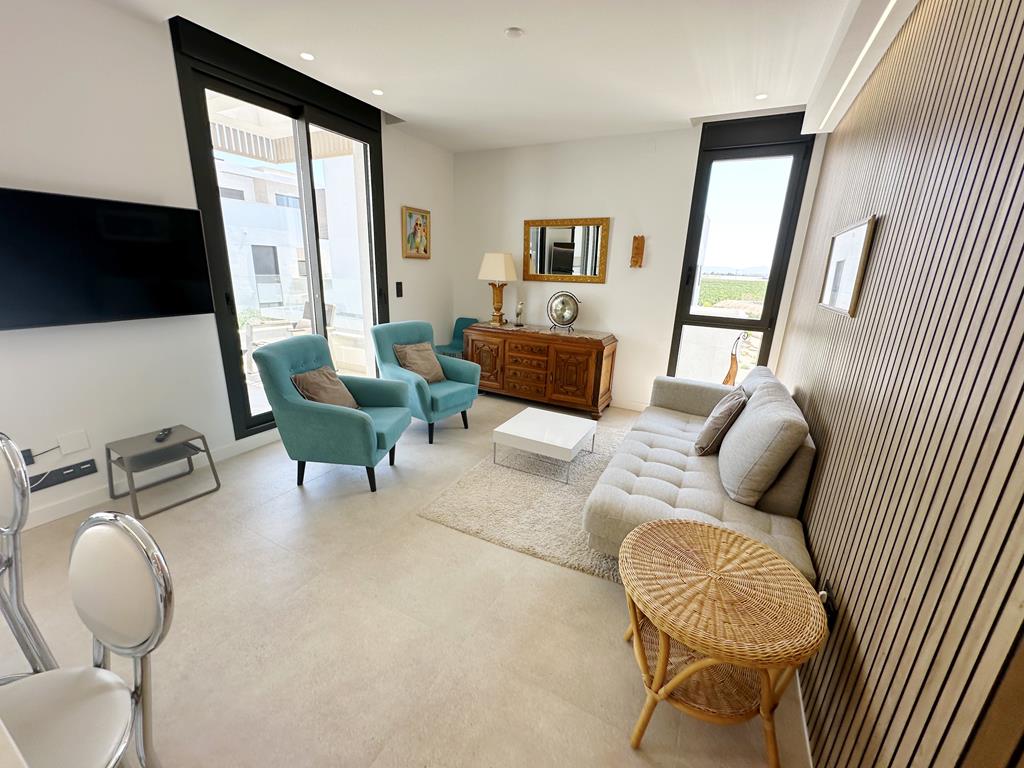 Master bedroom in apartment for sale in Santa Rosalia Resort