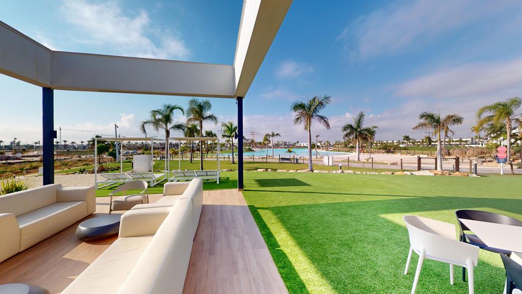 Living room in apartment for sale in Santa Rosalia Resort