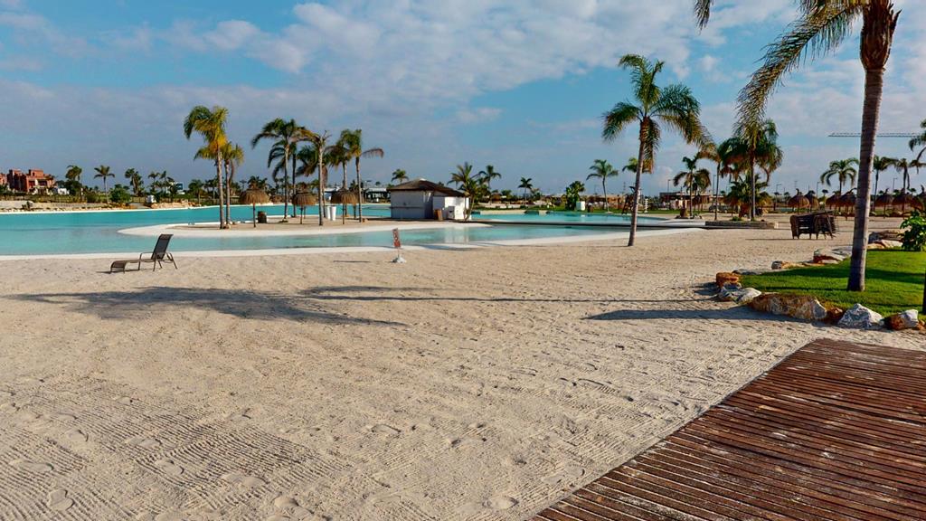 Pool area in apartment for sale in Santa Rosalia Resort