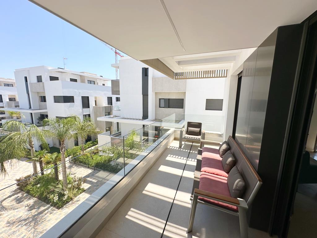 Terrace in apartment for sale in Santa Rosalia Resort