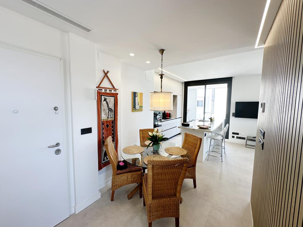 Garden in apartment for sale in Santa Rosalia Resort