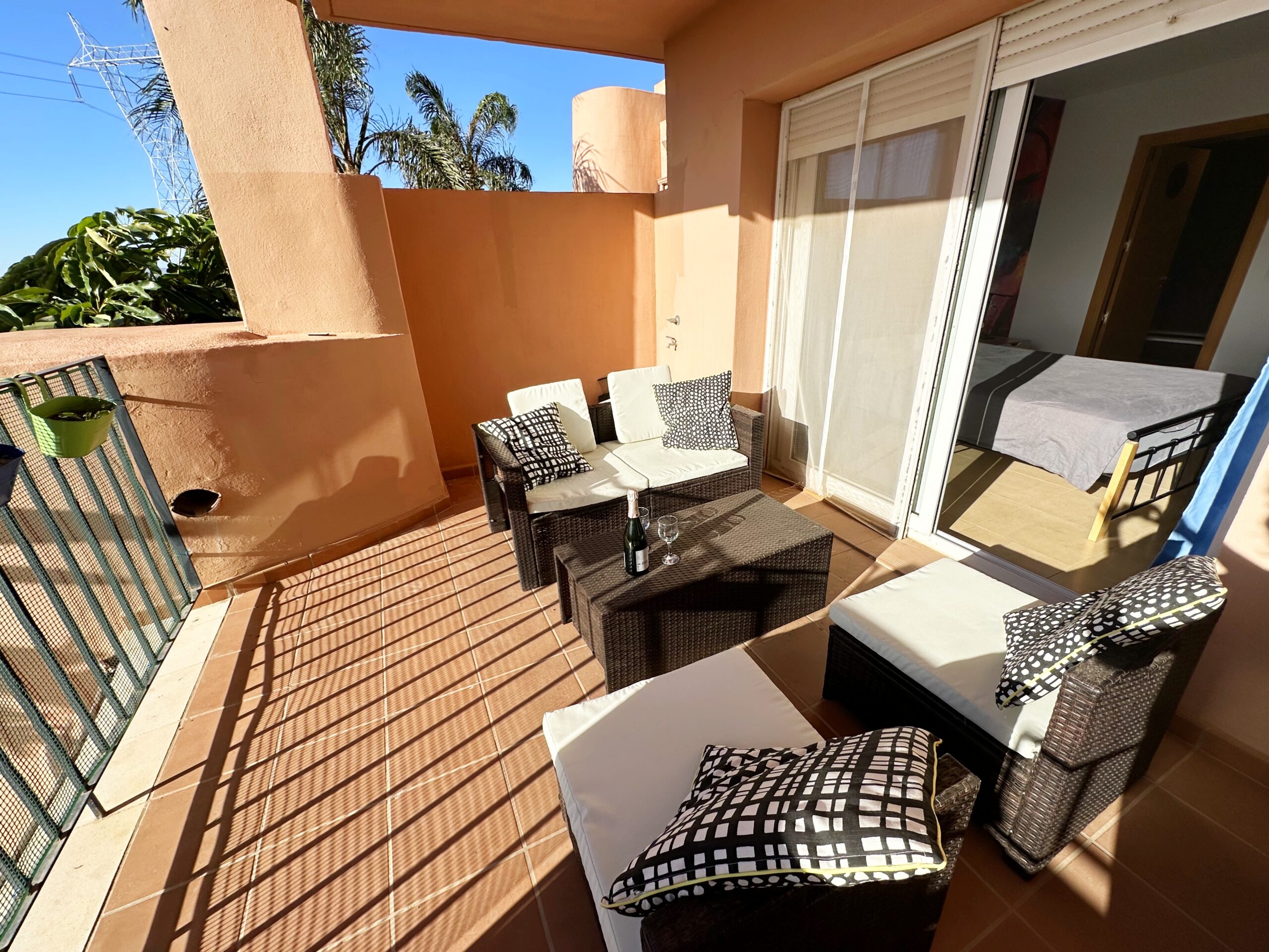 Garden in apartment for sale in Mar Menor Golf Resort