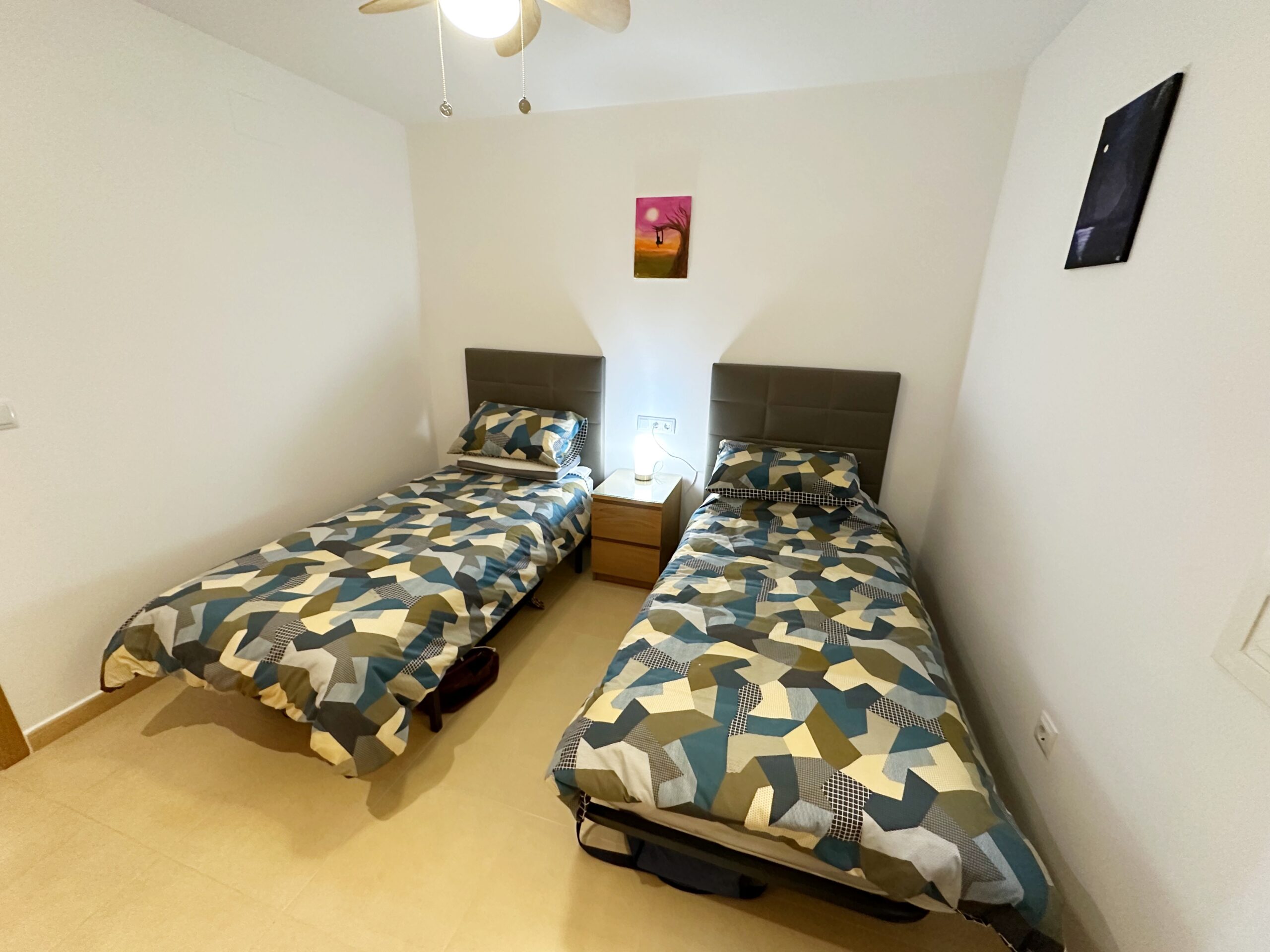Master bedroom in apartment for sale in Mar Menor Golf Resort