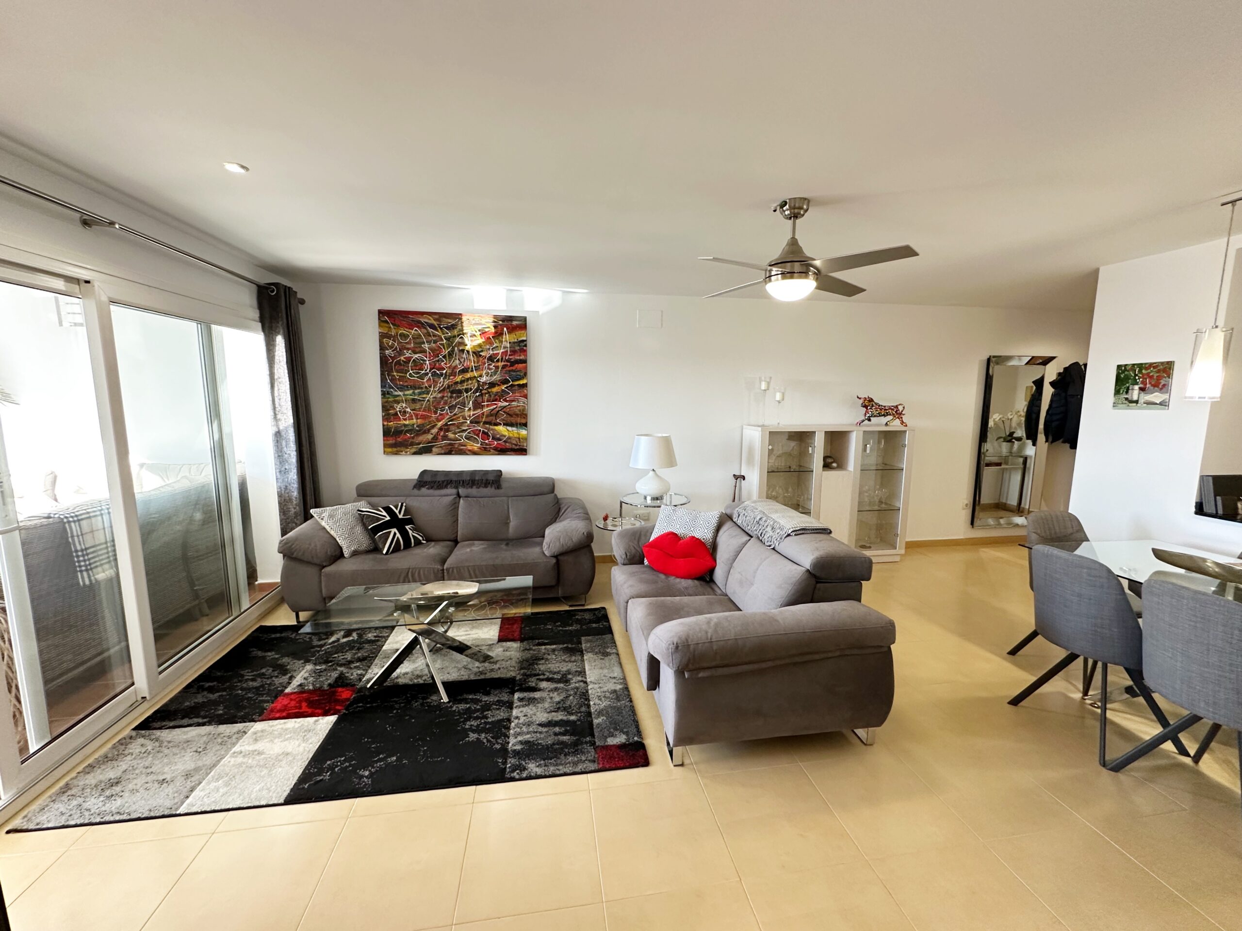 Pool area in apartment for sale in Mar Menor Golf Resort