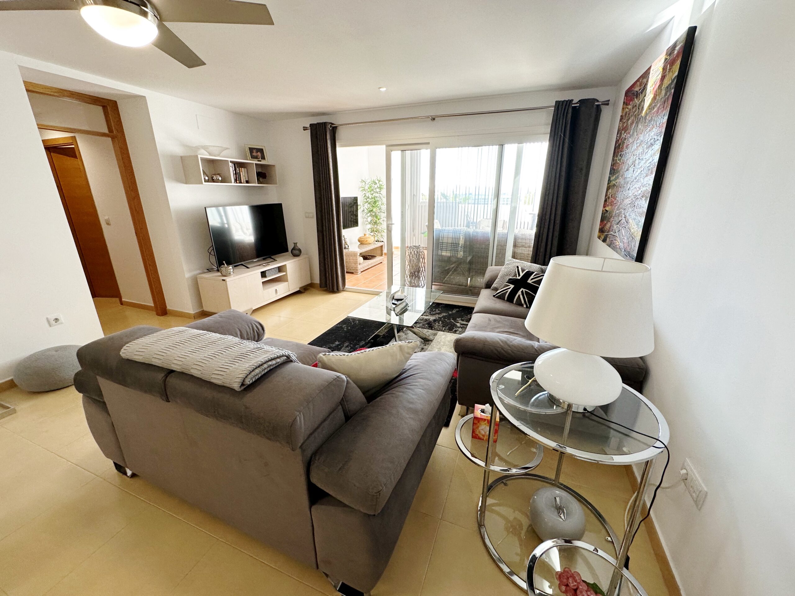 Dining area in apartment for sale in Mar Menor Golf Resort