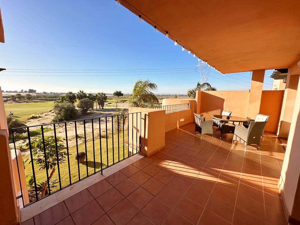 Dining area in apartment for sale in Mar Menor Golf Resort
