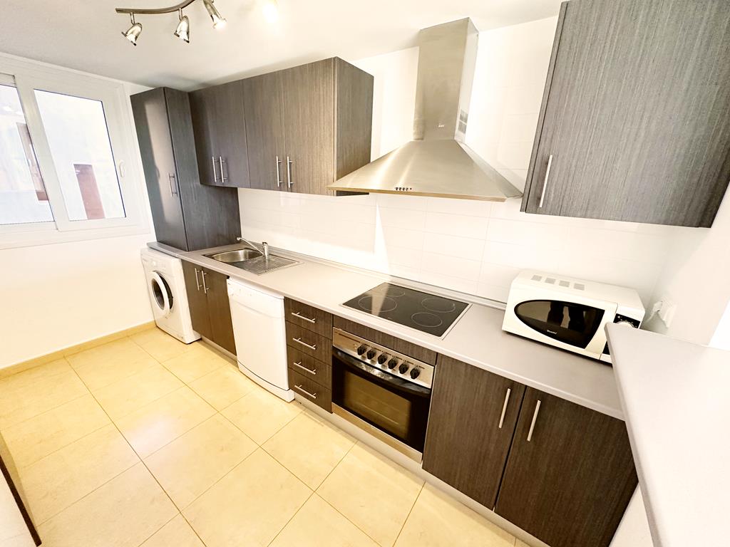 Pool area in apartment for sale in Mar Menor Golf Resort