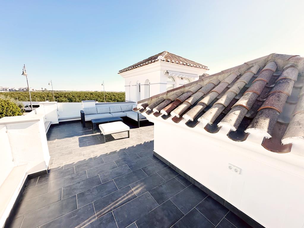 Living room in villa for sale in La Torre Golf Resort