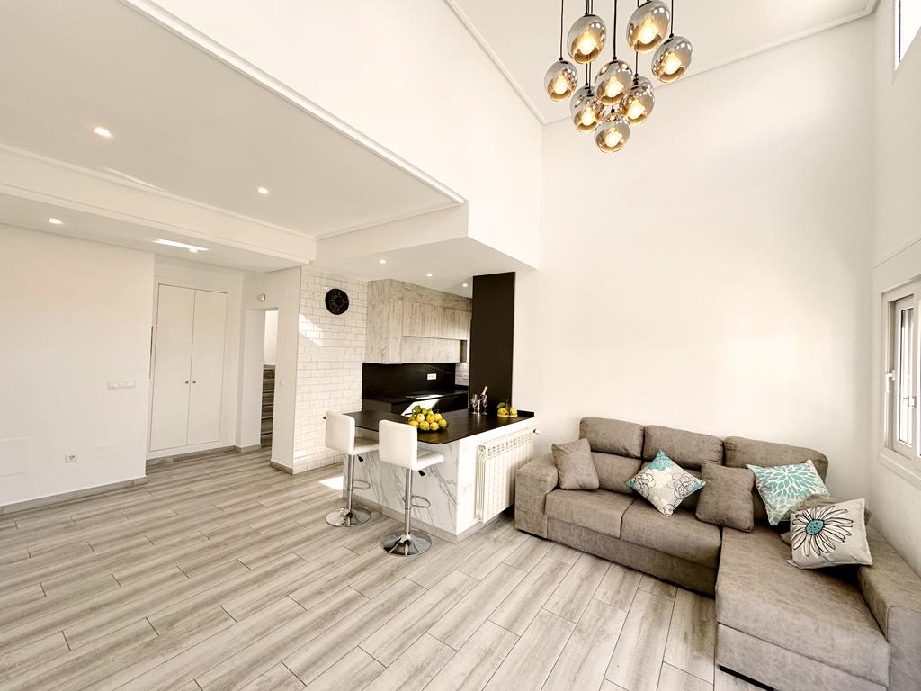 Living room in villa for sale in La Torre Golf Resort