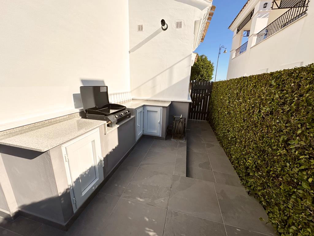 Garden in villa for sale in La Torre Golf Resort