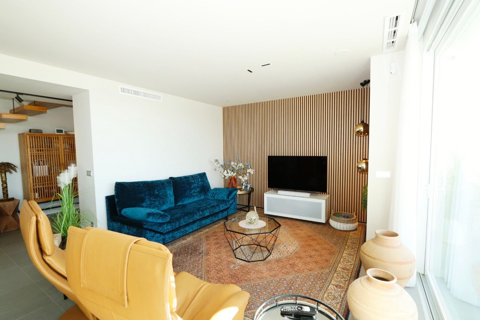 Exterior view in villa for sale in Finestrat
