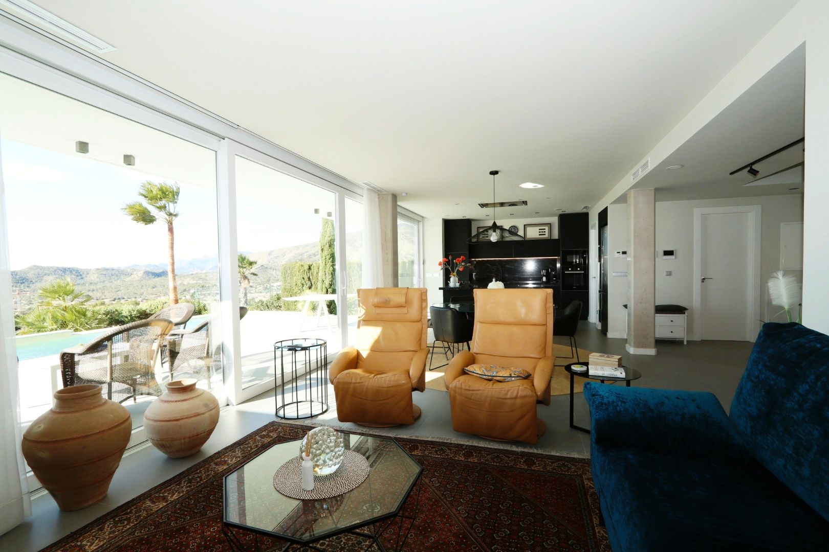 Kitchen in villa for sale in Finestrat