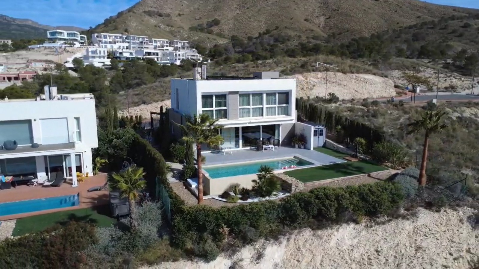 Garden in villa for sale in Finestrat