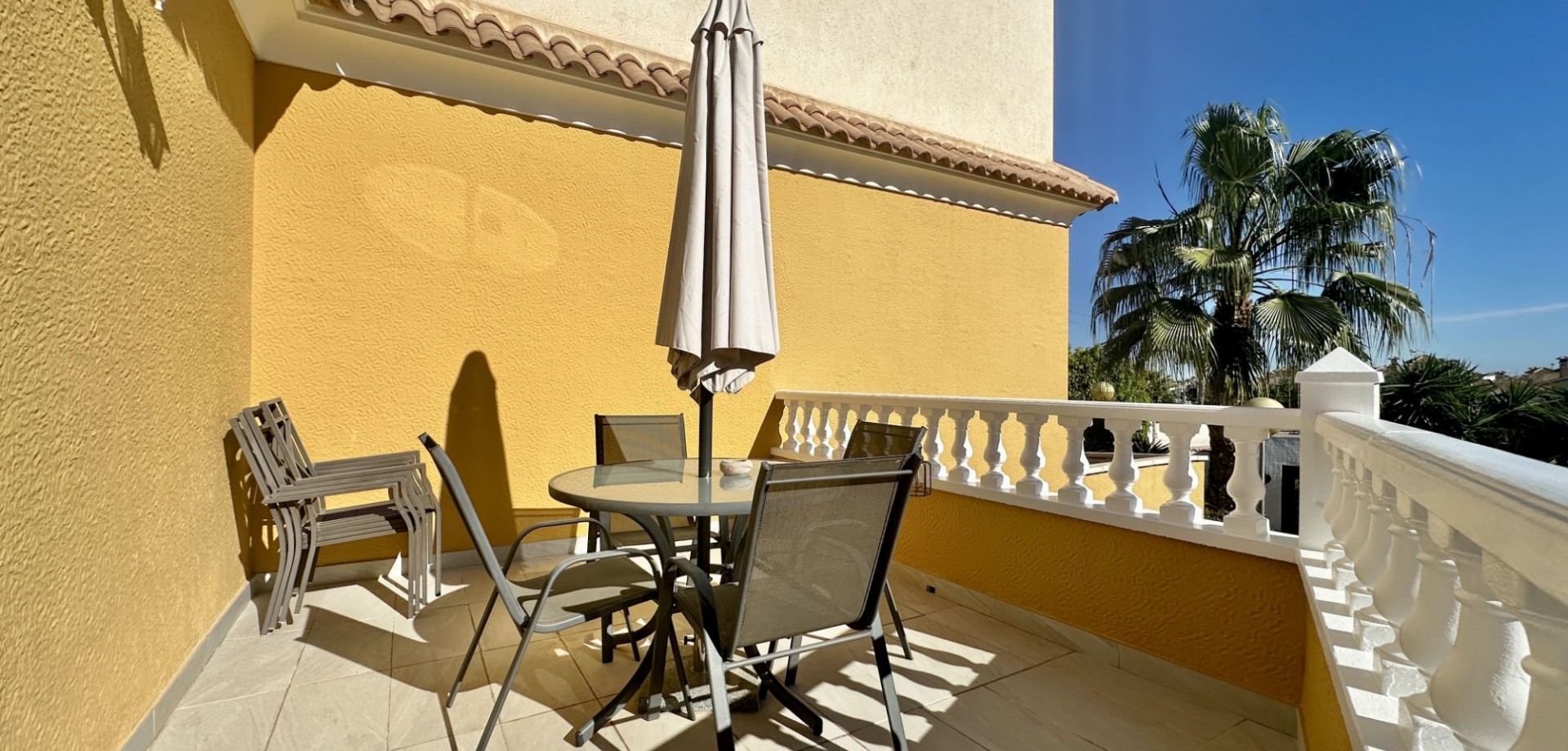 Pool area in terraced for sale in Orihuela Costa
