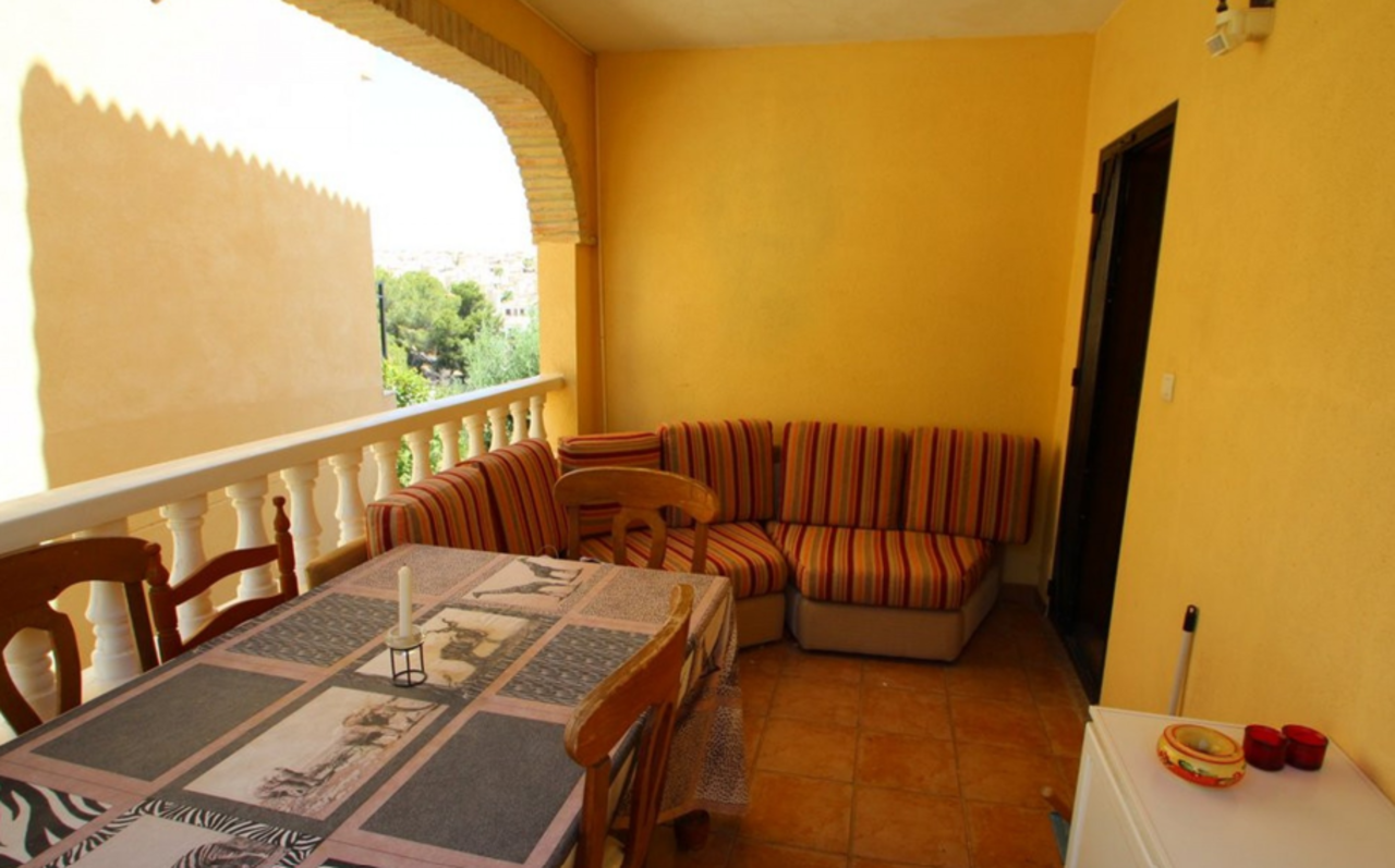 Pool area in villa for sale in Villamartin