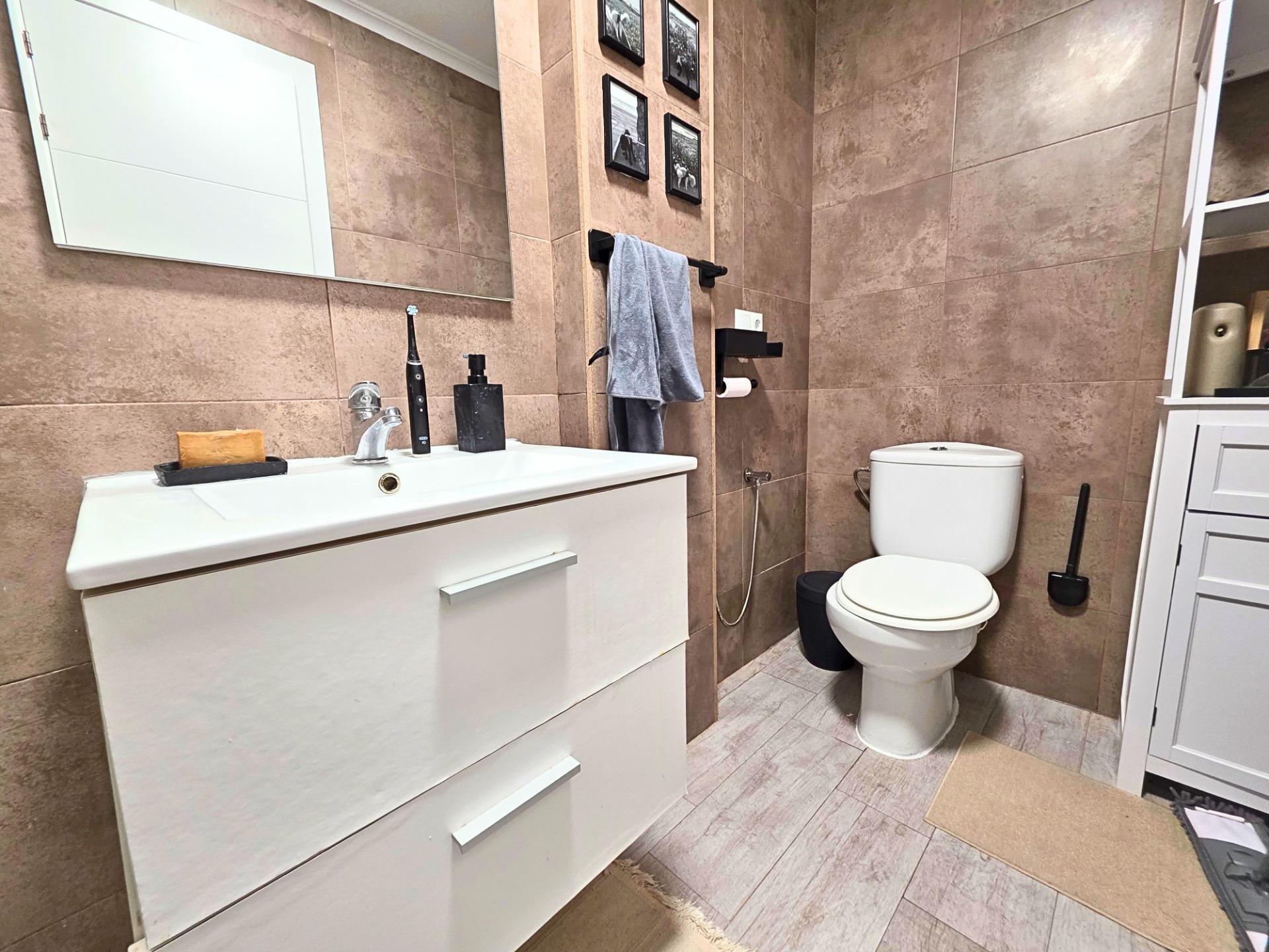 Garden in apartment for sale in Torrevieja