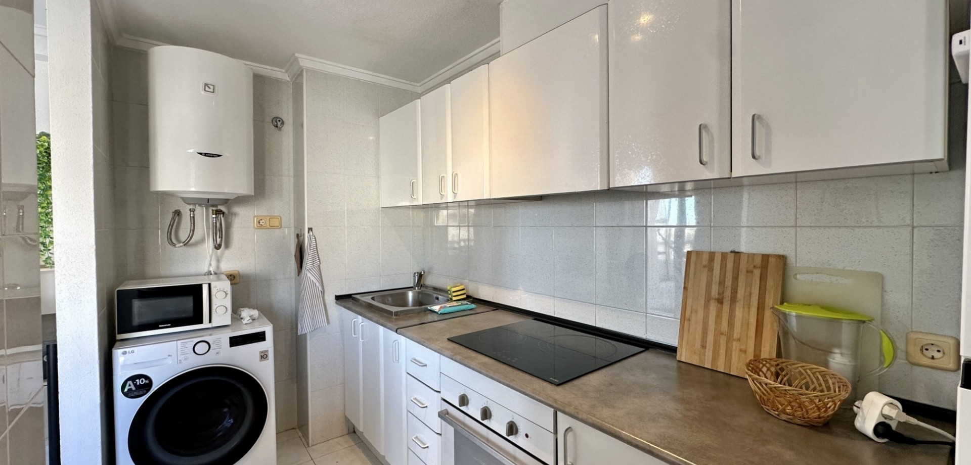 Pool area in apartment for sale in Torrevieja