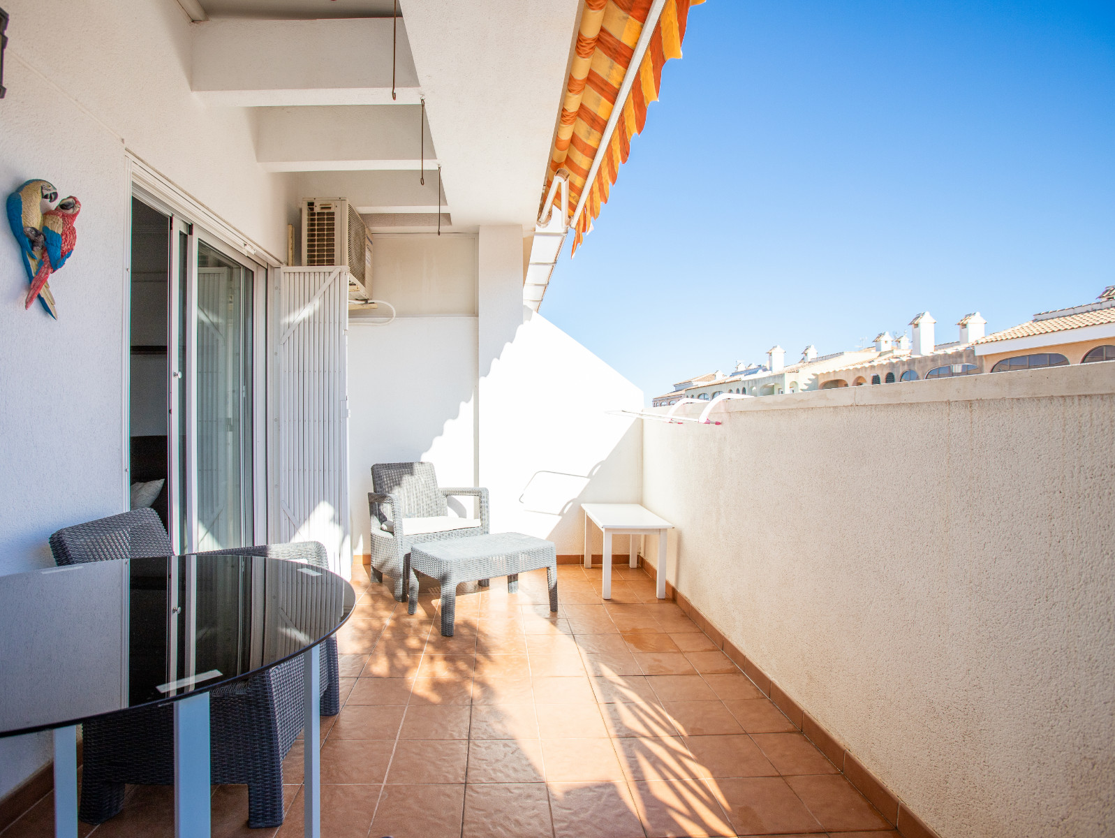 Terrace in apartment for sale in Torrevieja