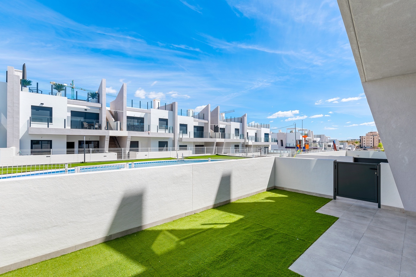 Master bedroom in apartment for sale in San Miguel de Salinas
