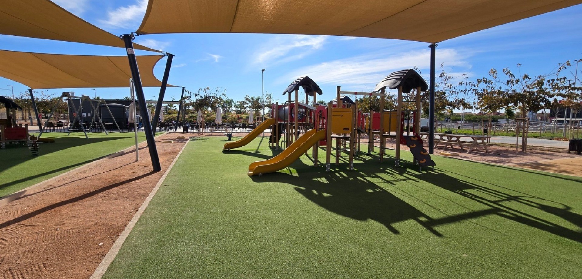 Garden in villa for sale in Torrevieja