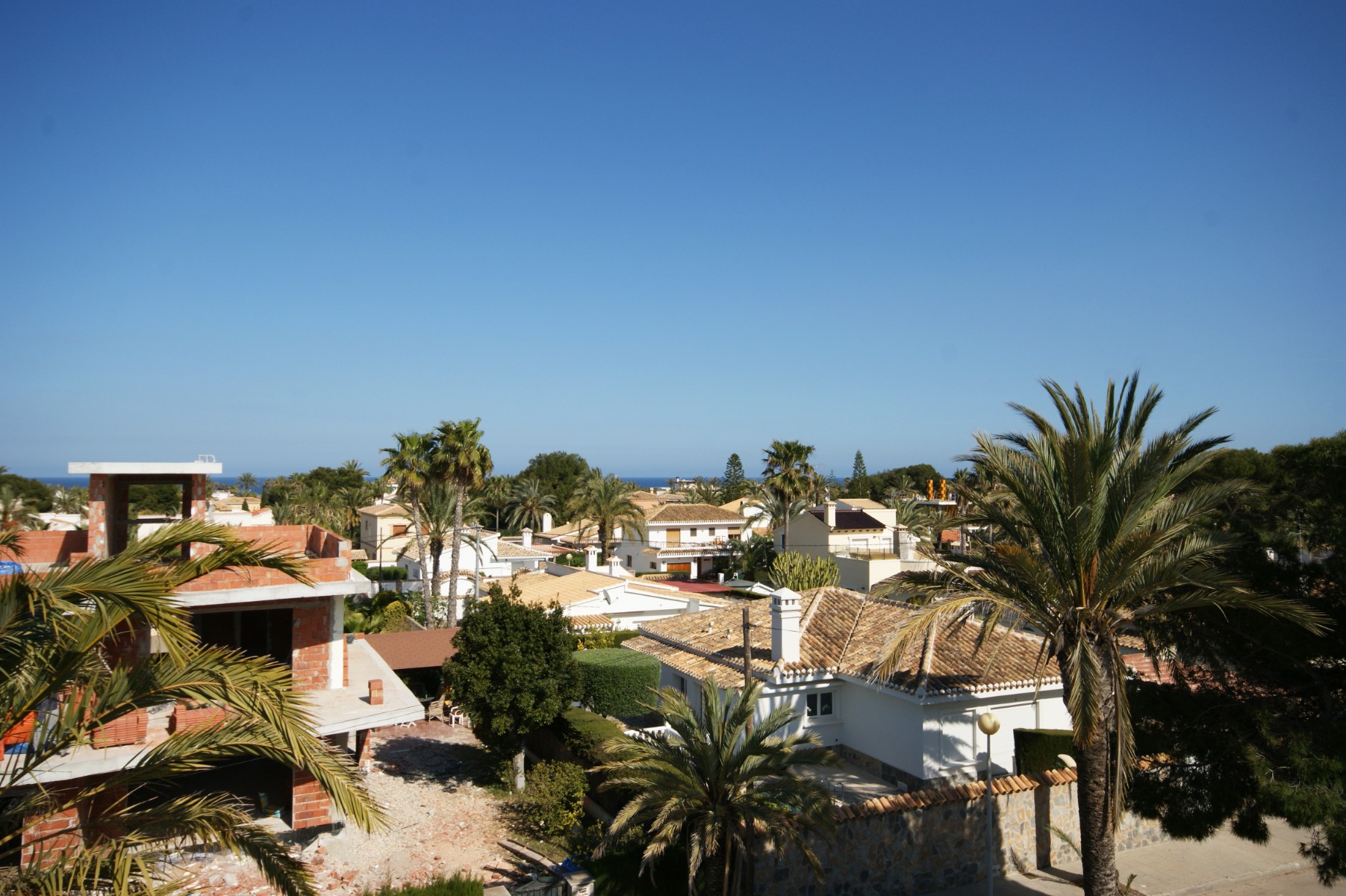 Terrace in villa for sale in Cabo Roig