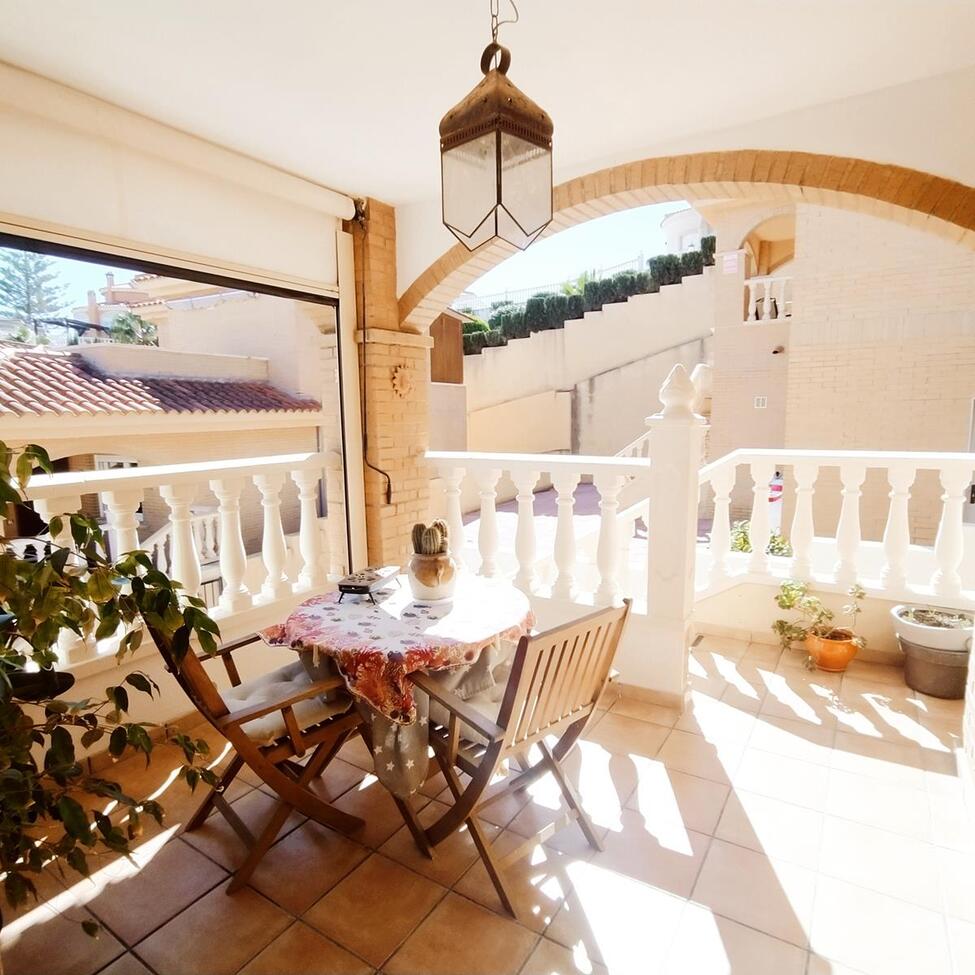 Terrace in villa for sale in Ciudad Quesada