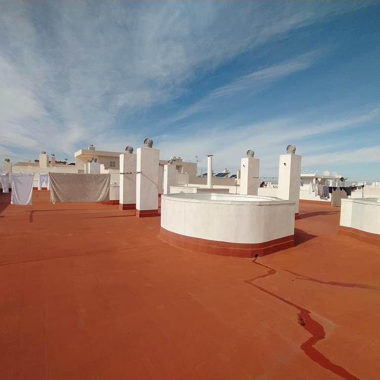 Pool area in apartment for sale in Torrevieja