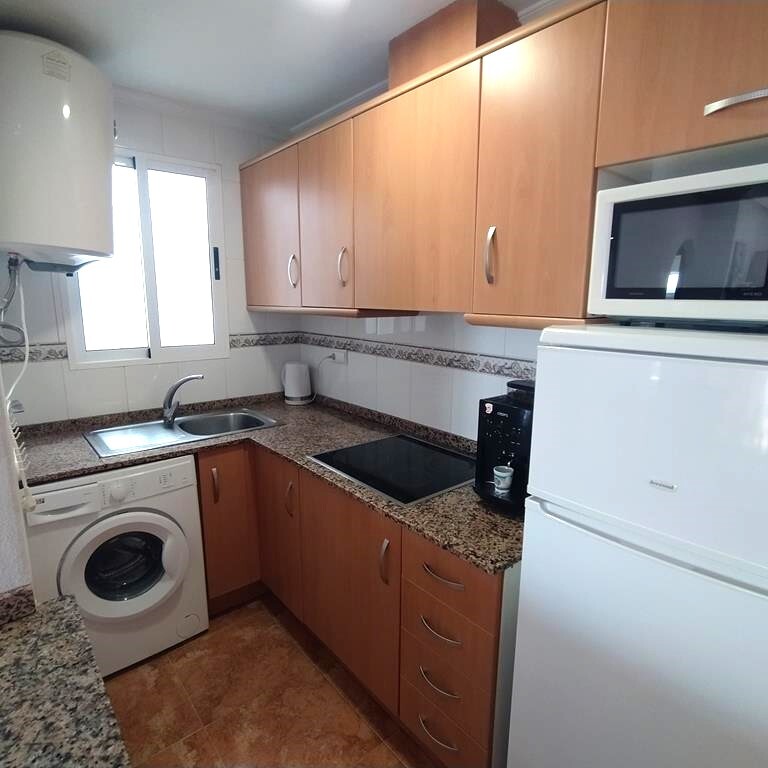 Pool area in apartment for sale in Torrevieja