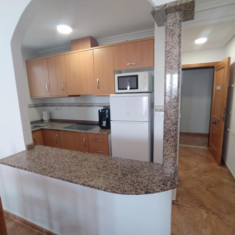 Garden in apartment for sale in Torrevieja