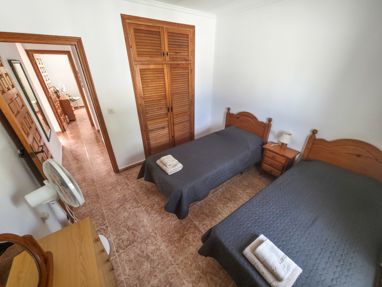 Pool area in villa for sale in Torrevieja