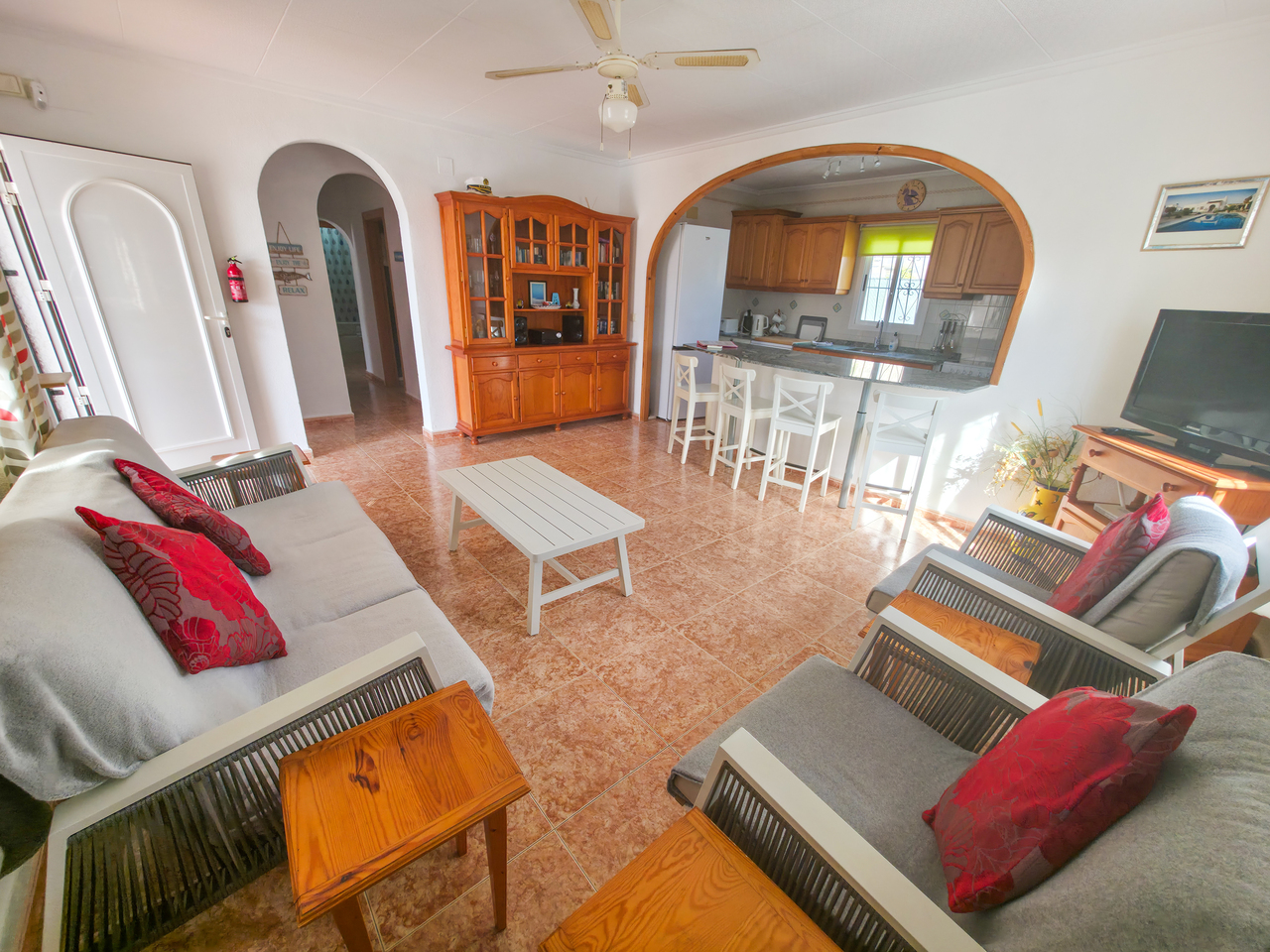 Terrace in villa for sale in Torrevieja