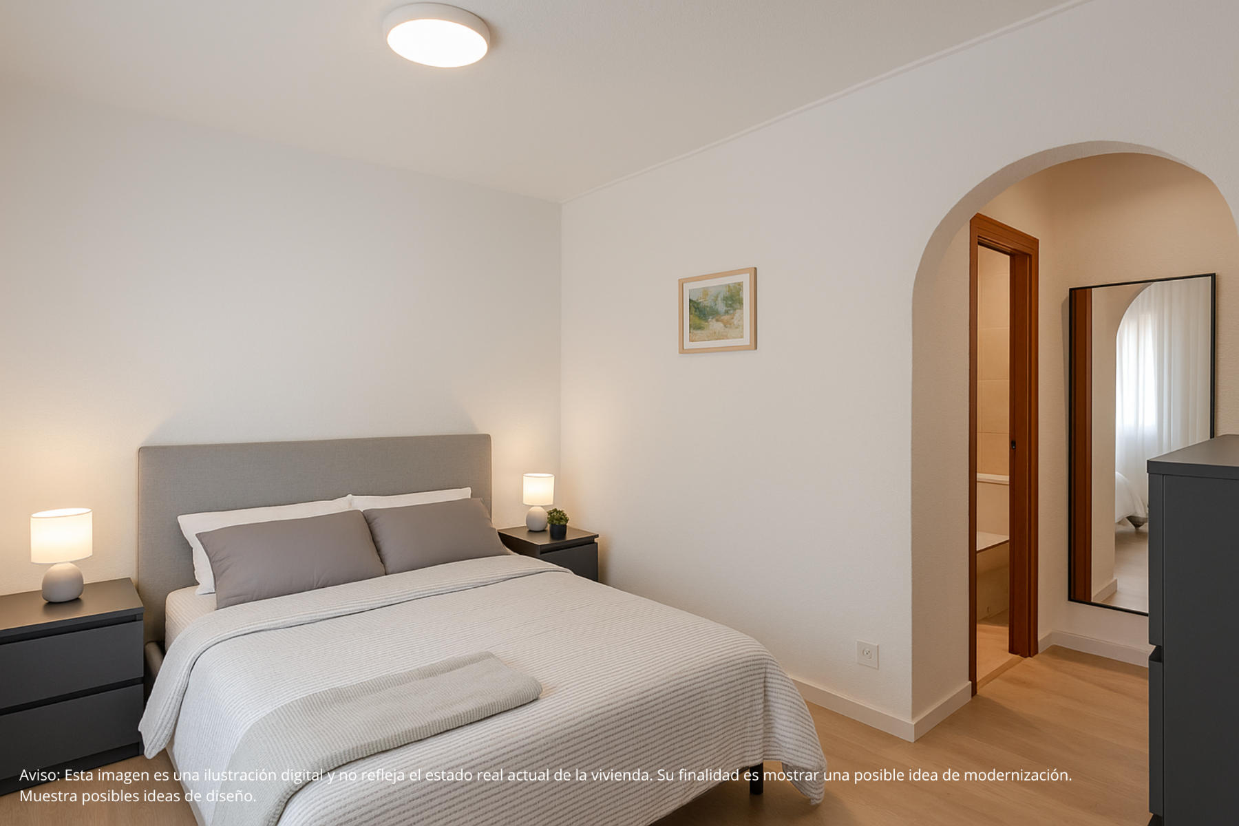 Bedroom in villa for sale in Pilar de La Horadada