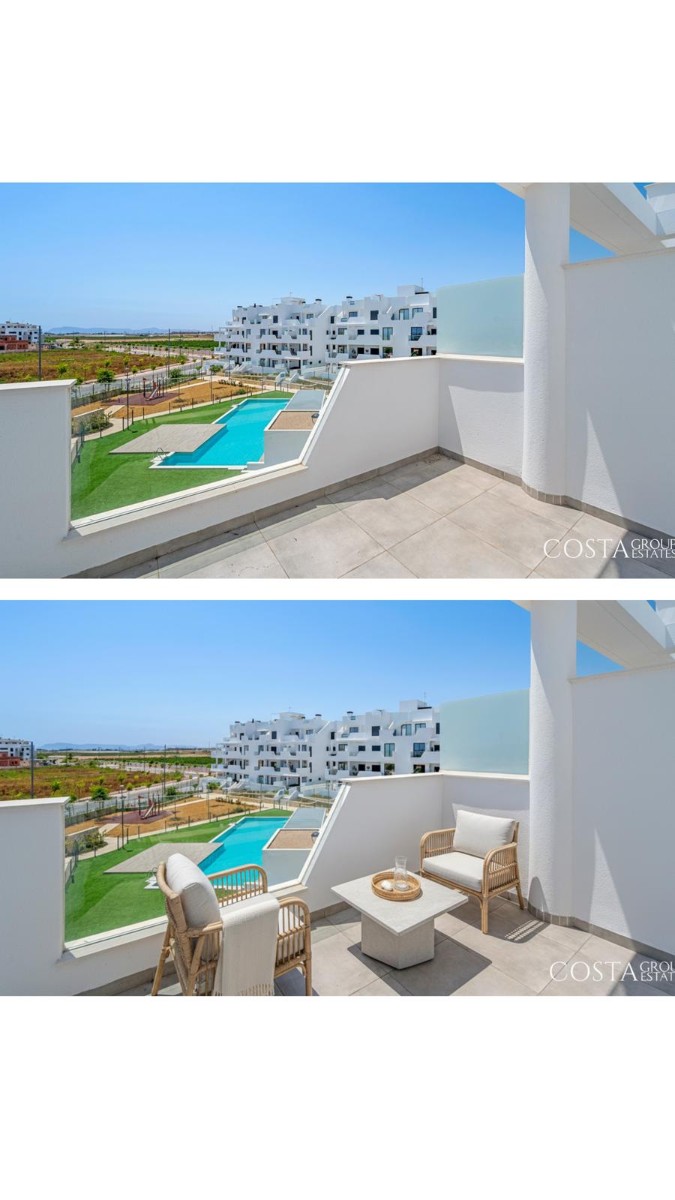 Dining area in apartment for sale in Torre Pacheco